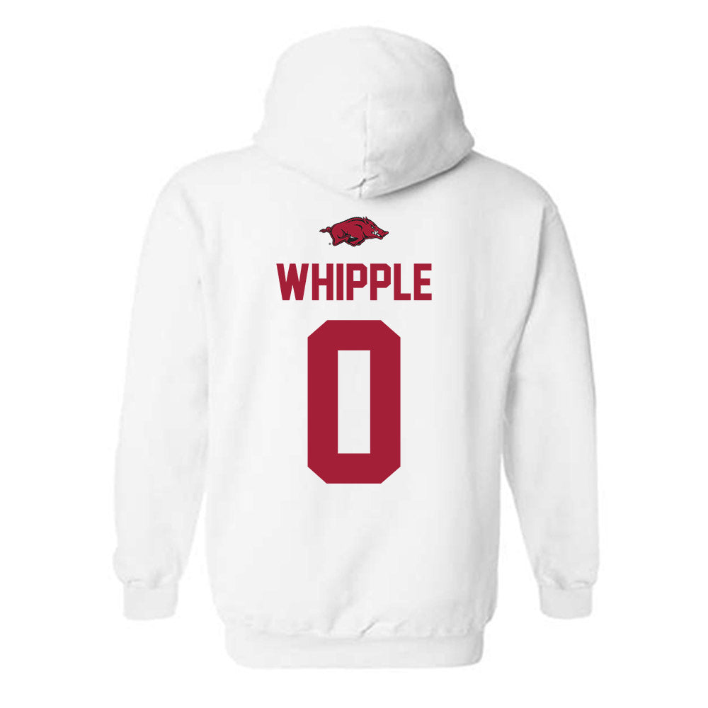 Arkansas - NCAA Women's Soccer : Peyton Whipple - Classic Shersey Hooded Sweatshirt-1