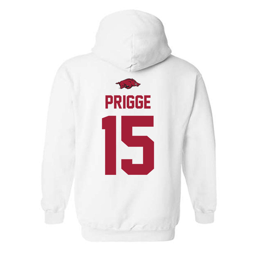 Arkansas - NCAA Softball : Spencer Prigge - Classic Shersey Hooded Sweatshirt-1