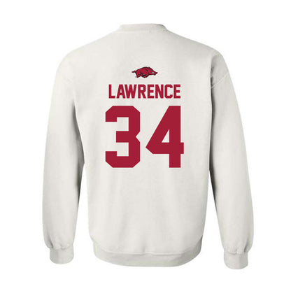 Arkansas - NCAA Women's Basketball : Jenna Lawrence - Classic Shersey Crewneck Sweatshirt-1