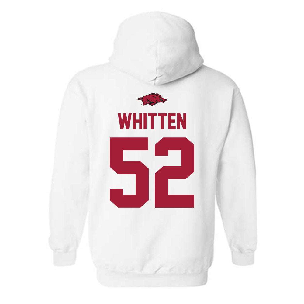 Arkansas - NCAA Football : Donovan Whitten - Classic Shersey Hooded Sweatshirt-1