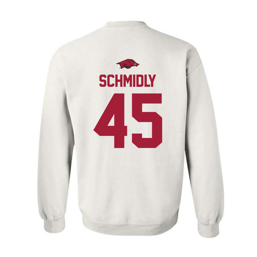 Arkansas - NCAA Football : Max Schmidly - Classic Shersey Crewneck Sweatshirt-1