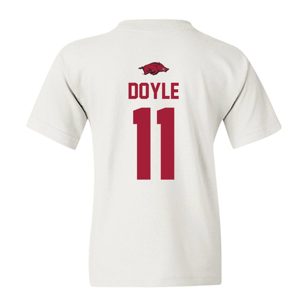Arkansas - NCAA Women's Soccer : Kate Doyle - Classic Shersey Youth T-Shirt-1