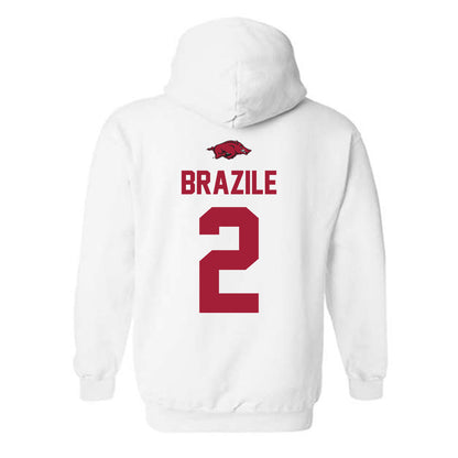 Arkansas - NCAA Men's Basketball : Trevon Brazile - Hooded Sweatshirt