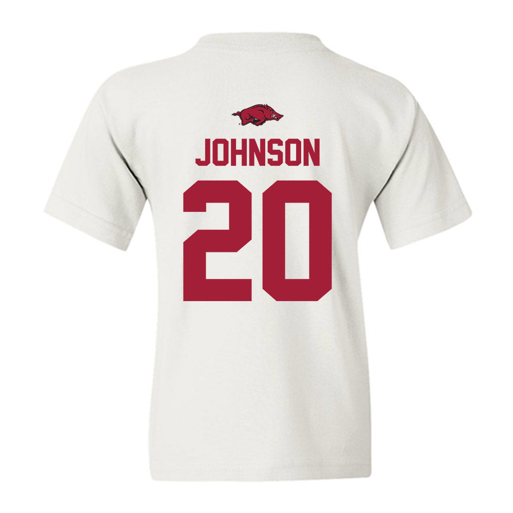 Arkansas - NCAA Women's Basketball : Karley Johnson - Classic Shersey Youth T-Shirt-1