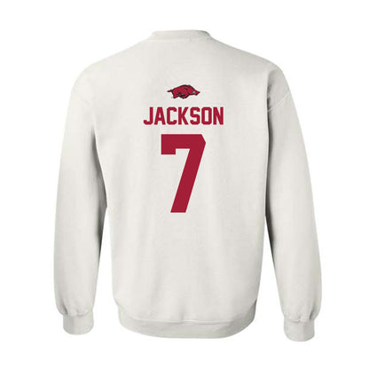 Arkansas - NCAA Football : Kenneth Jackson - Classic Shersey Crewneck Sweatshirt-1