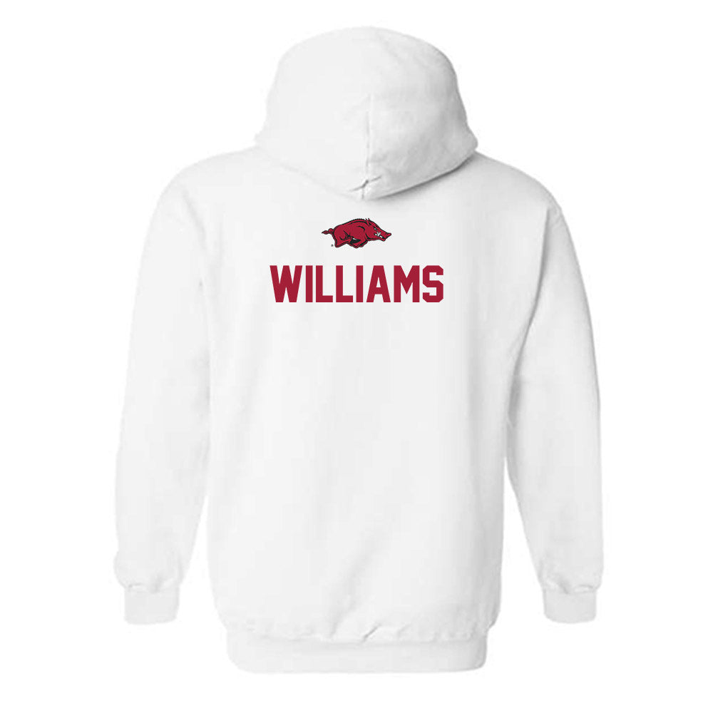 Arkansas - NCAA Women's Gymnastics : Lauren Williams - Classic Shersey Hooded Sweatshirt-1