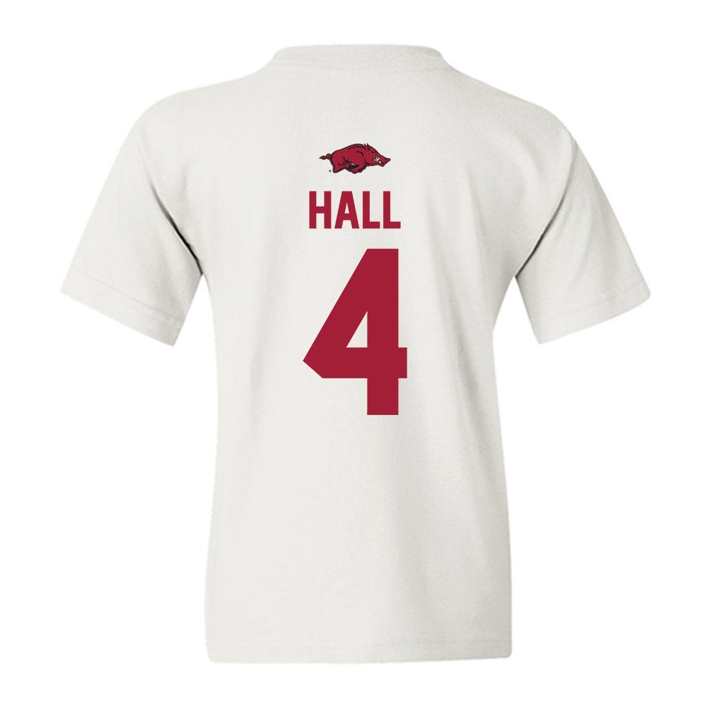 Arkansas - NCAA Women's Soccer : Jordan Hall - Classic Shersey Youth T-Shirt-1