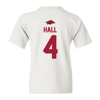 Arkansas - NCAA Women's Soccer : Jordan Hall - Classic Shersey Youth T-Shirt-1