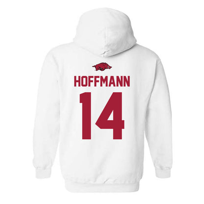 Arkansas - NCAA Softball : Kacie Hoffmann - Classic Shersey Hooded Sweatshirt-1