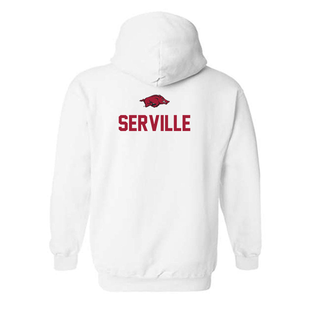 Arkansas - NCAA Women's Track & Field : Rae-Anne Serville - Classic Shersey Hooded Sweatshirt-1