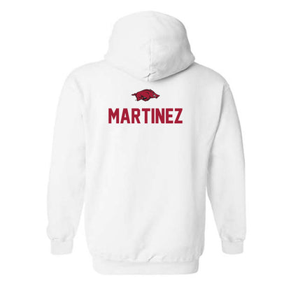 Arkansas - NCAA Women's Swimming & Diving : Malea Martinez - Classic Shersey Hooded Sweatshirt-1