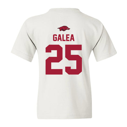 Arkansas - NCAA Women's Basketball : Danika Galea - Classic Shersey Youth T-Shirt-1