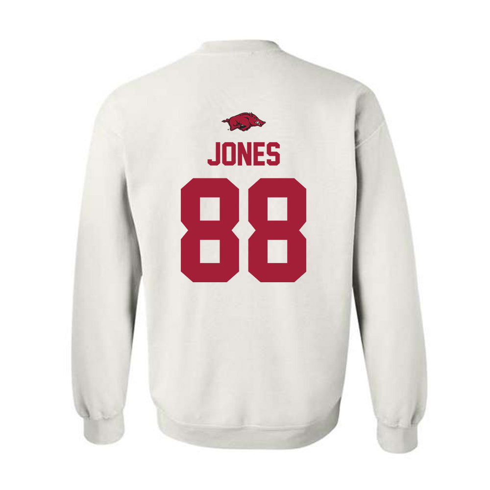 Arkansas - NCAA Football : Rohan Jones - Classic Shersey Crewneck Sweatshirt-1