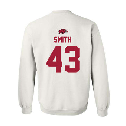 Arkansas - NCAA Baseball : Kade Smith - Classic Shersey Crewneck Sweatshirt-1