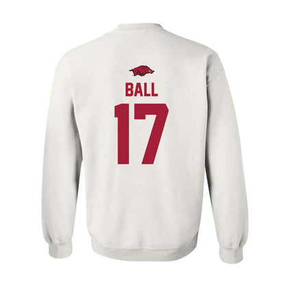 Arkansas - NCAA Women's Soccer : Kennedy Ball - Classic Shersey Crewneck Sweatshirt-1