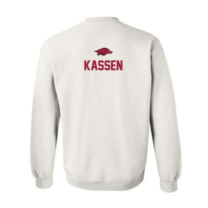 Arkansas - NCAA Men's Track & Field : Cale Kassen - Classic Shersey Crewneck Sweatshirt-1