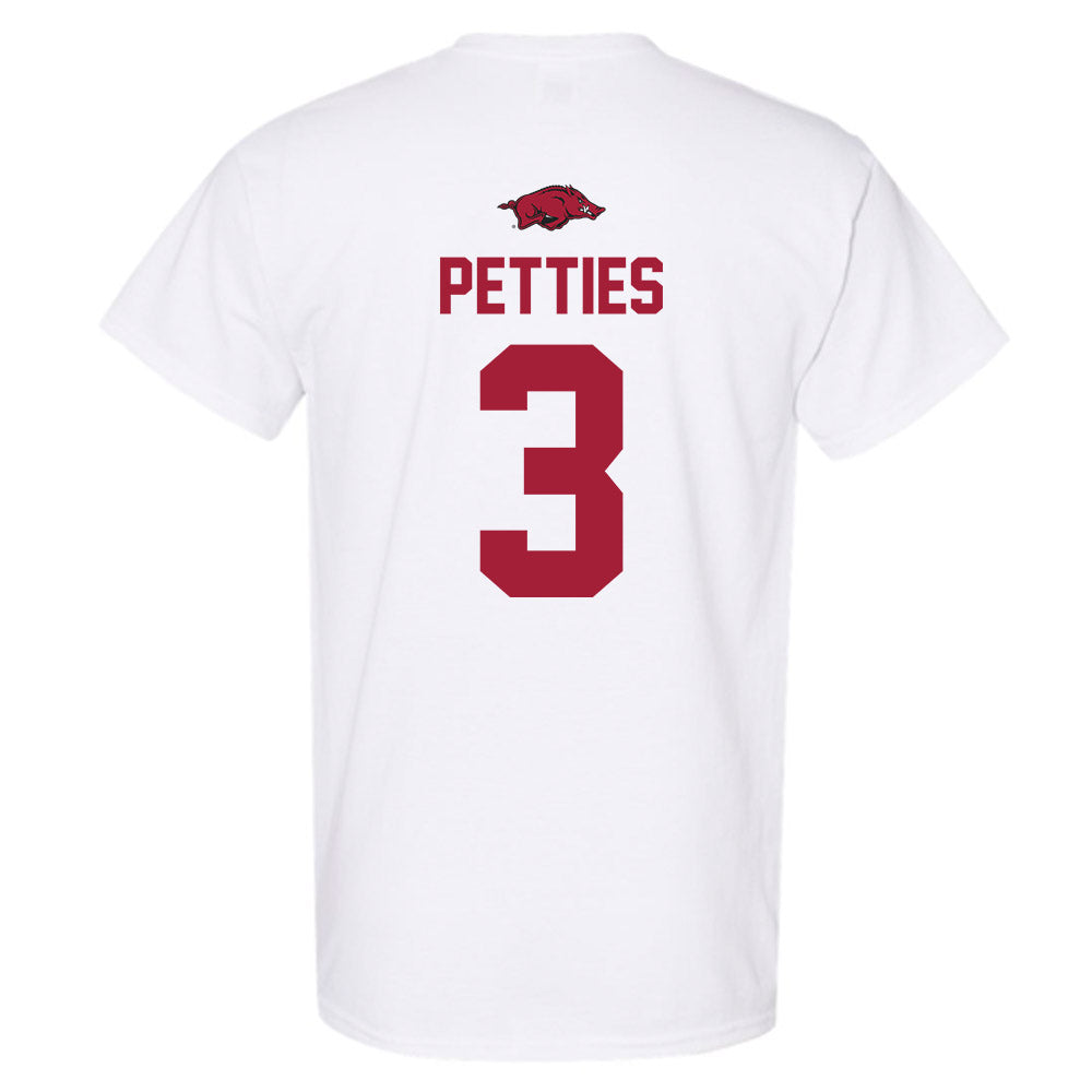 Arkansas - NCAA Women's Volleyball : Sania Petties - Classic Shersey T-Shirt-1