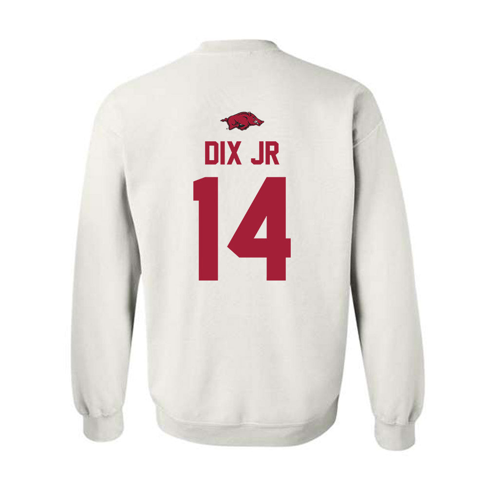 Arkansas - NCAA Football : Stephen Dix Jr - Classic Shersey Crewneck Sweatshirt-1
