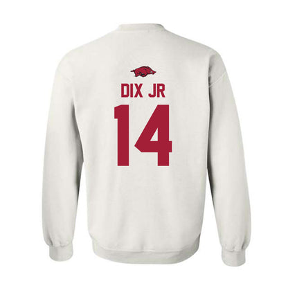 Arkansas - NCAA Football : Stephen Dix Jr - Classic Shersey Crewneck Sweatshirt-1