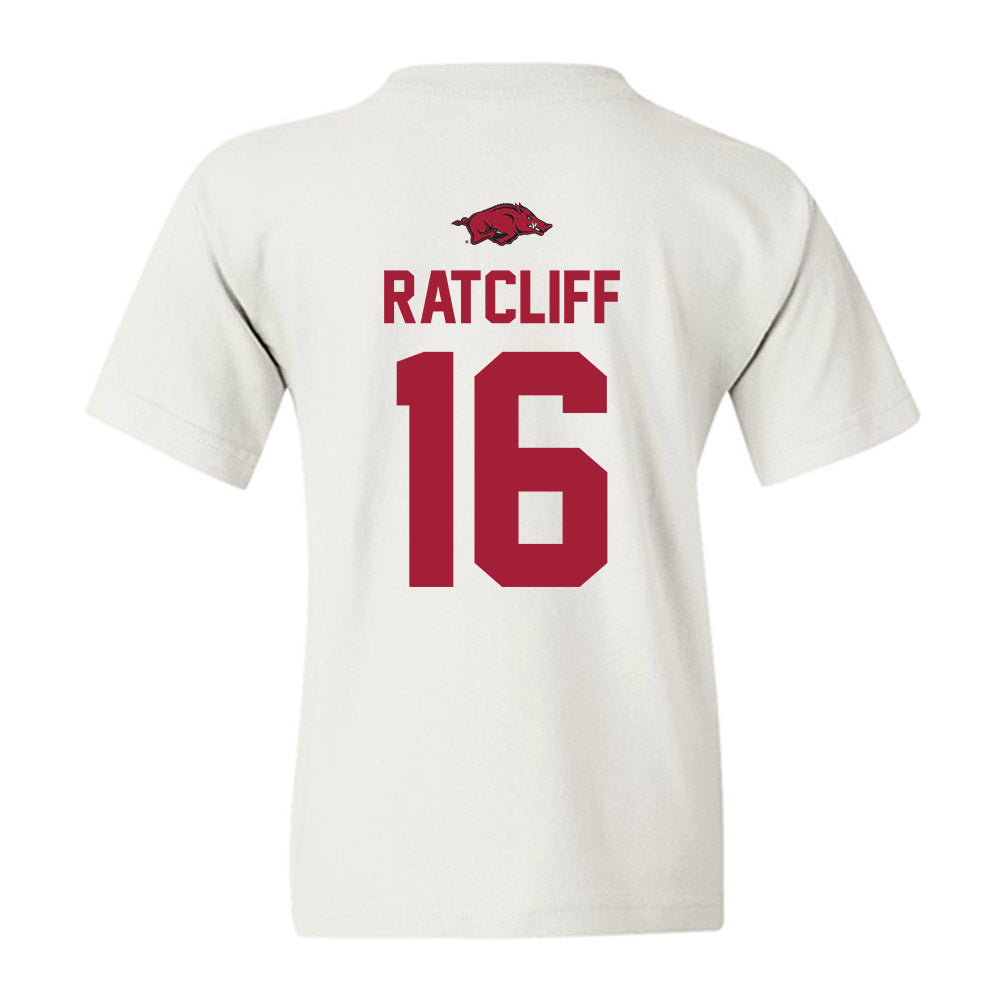 Arkansas - NCAA Softball : Carlee Ratcliff - Classic Shersey Youth T-Shirt-1