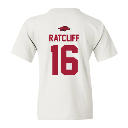 Arkansas - NCAA Softball : Carlee Ratcliff - Classic Shersey Youth T-Shirt-1