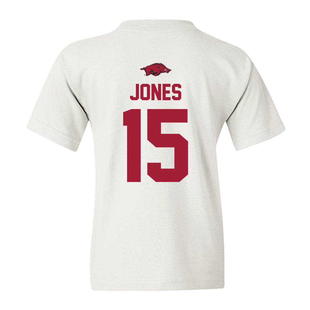 Arkansas - NCAA Women's Soccer : Sabrina Jones - Classic Shersey Youth T-Shirt-1