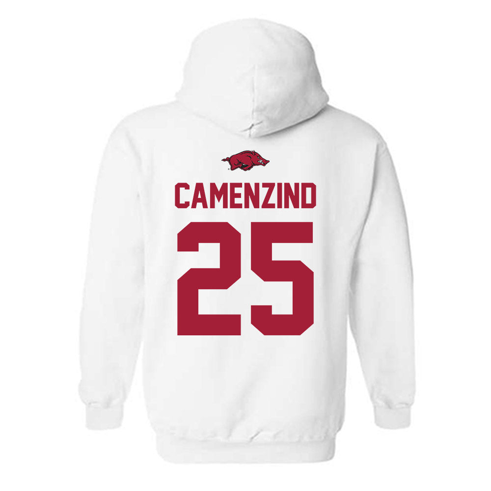 Arkansas - NCAA Softball : Hannah Camenzind - Classic Shersey Hooded Sweatshirt-1