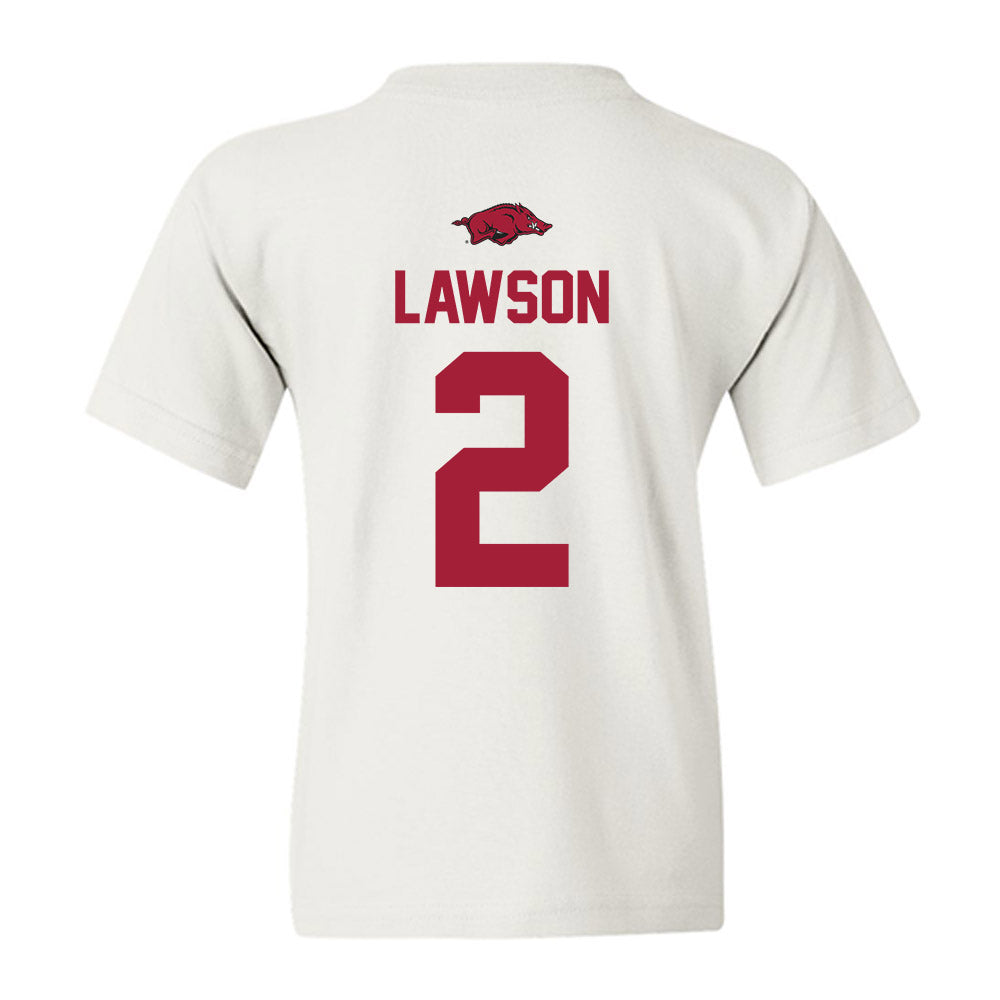 Arkansas - NCAA Women's Volleyball : Jada Lawson - Classic Shersey Youth T-Shirt-1