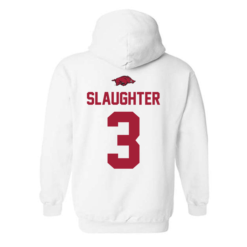 Arkansas - NCAA Football : Doneiko Slaughter - Hooded Sweatshirt