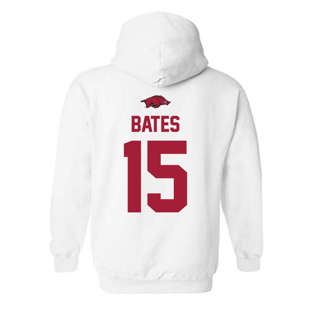 Arkansas - NCAA Women's Basketball : Jada Bates - Classic Shersey Hooded Sweatshirt-1