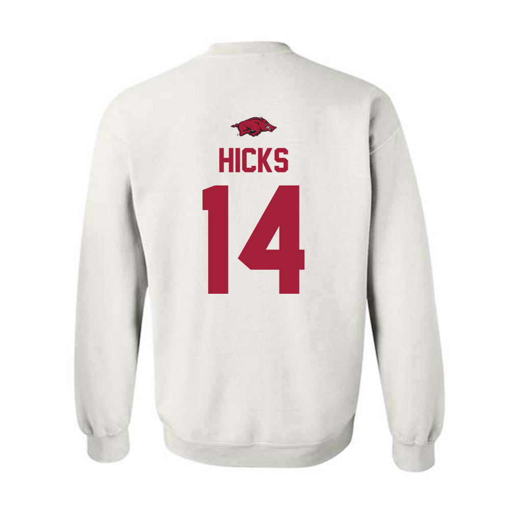 Arkansas - NCAA Women's Volleyball : Rosana Hicks - Classic Shersey Crewneck Sweatshirt-1