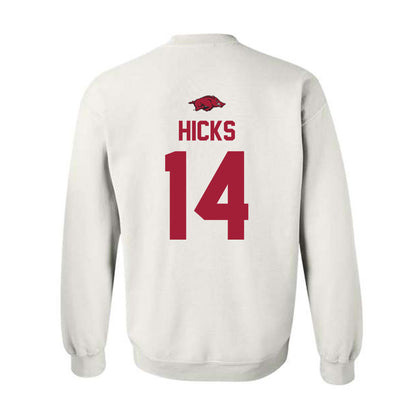 Arkansas - NCAA Women's Volleyball : Rosana Hicks - Classic Shersey Crewneck Sweatshirt-1