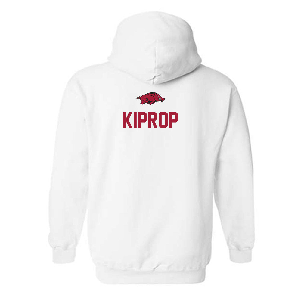 Arkansas - NCAA Men's Track & Field : Patrick Kiprop - Classic Shersey Hooded Sweatshirt-1