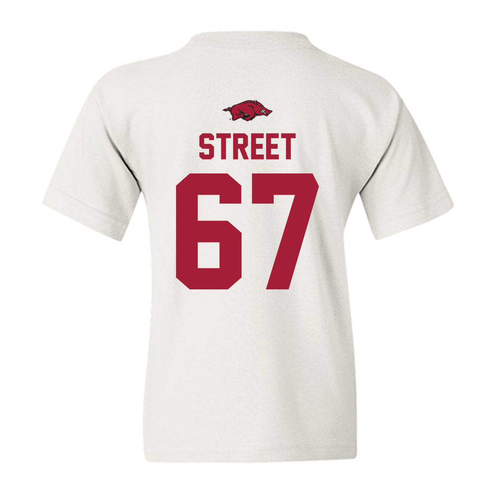 Arkansas - NCAA Football : Josh Street - Classic Shersey Youth T-Shirt-1