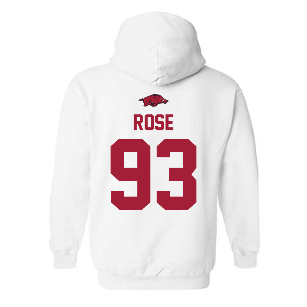 Arkansas - NCAA Football : Keivie Rose - Classic Shersey Hooded Sweatshirt-1