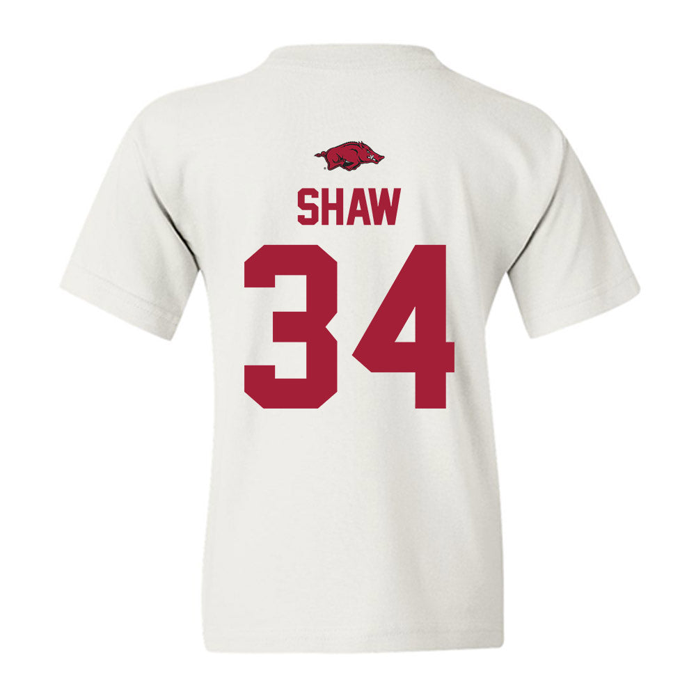 Arkansas - NCAA Football : Jabrae Shaw - Classic Shersey Youth T-Shirt-1