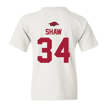 Arkansas - NCAA Football : Jabrae Shaw - Classic Shersey Youth T-Shirt-1