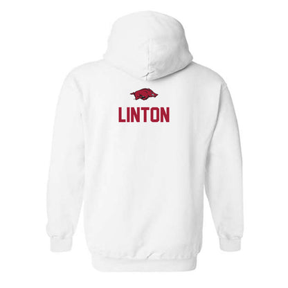 Arkansas - NCAA Women's Track & Field : Ariane Linton - Classic Shersey Hooded Sweatshirt-1