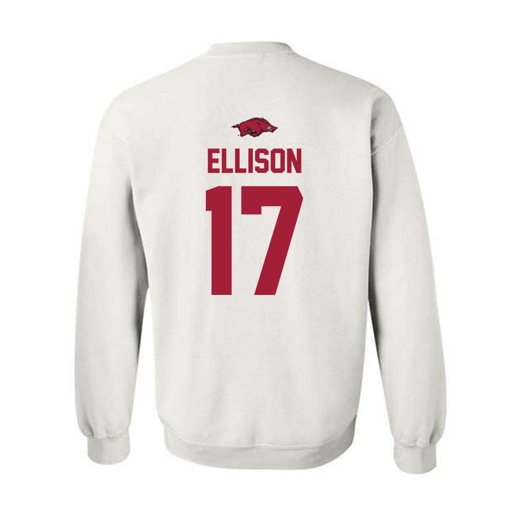 Arkansas - NCAA Women's Volleyball : Skylar Ellison - Classic Shersey Crewneck Sweatshirt-1