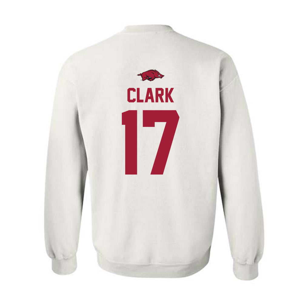 Arkansas - NCAA Football : Hudson Clark - Classic Shersey Crewneck Sweatshirt-1