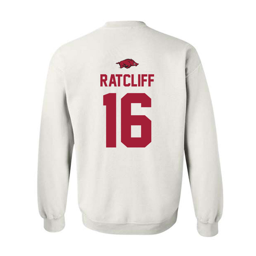 Arkansas - NCAA Softball : Carlee Ratcliff - Classic Shersey Crewneck Sweatshirt-1