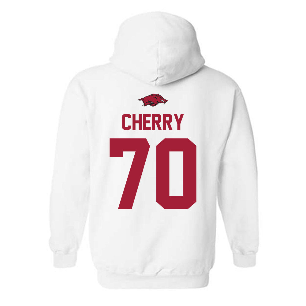 Arkansas - NCAA Football : Blake Cherry - Classic Shersey Hooded Sweatshirt-1