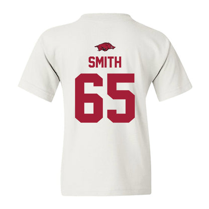 Arkansas - NCAA Football : Aaron Smith - Classic Shersey Youth T-Shirt-1