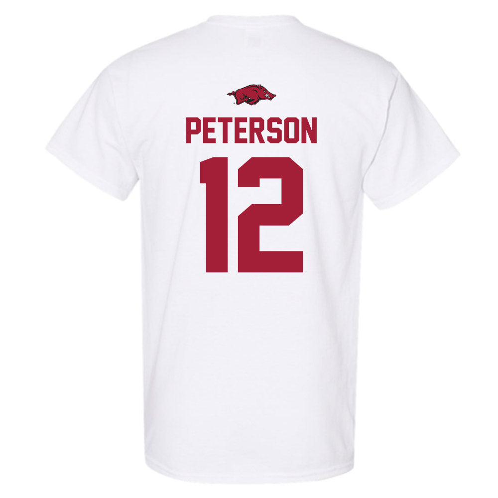 Arkansas - NCAA Baseball : Elliott Peterson - Classic Shersey T-Shirt-1