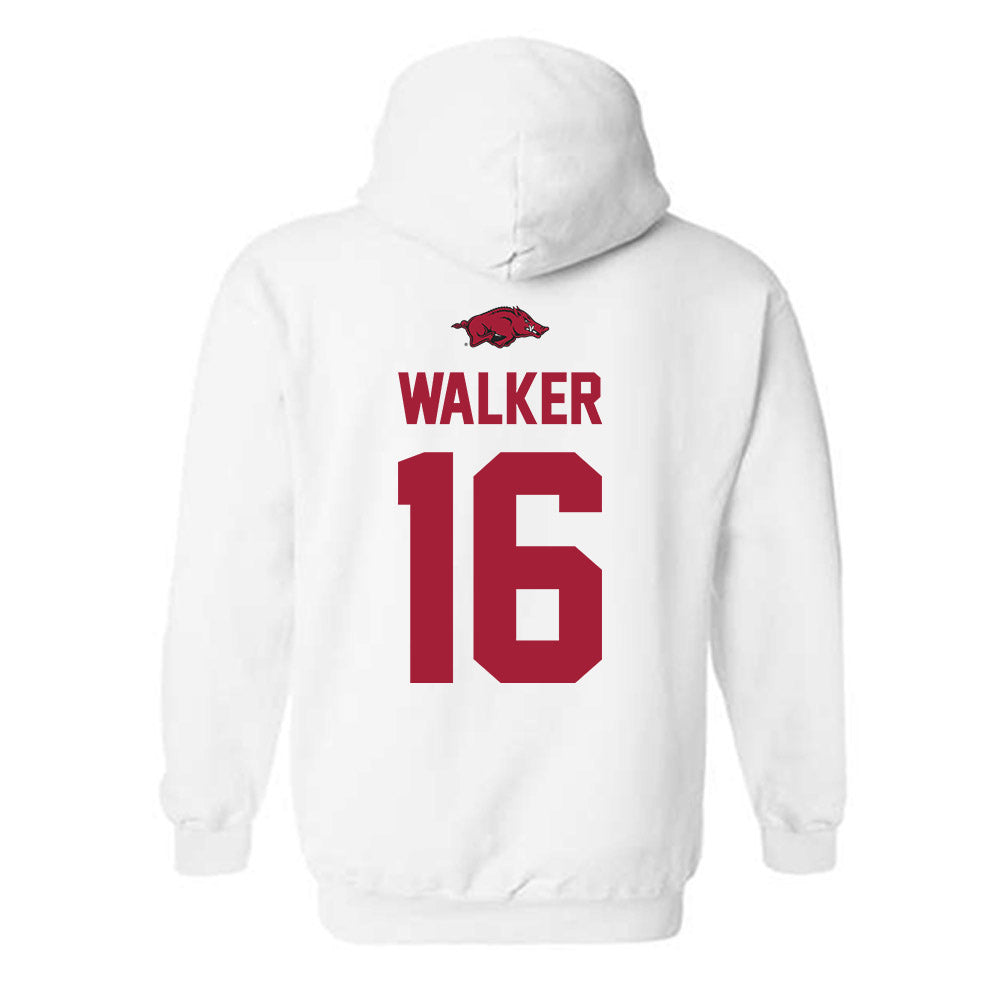 Arkansas - NCAA Softball : Ramsey Walker - Classic Shersey Hooded Sweatshirt-1
