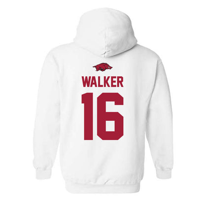 Arkansas - NCAA Softball : Ramsey Walker - Classic Shersey Hooded Sweatshirt-1