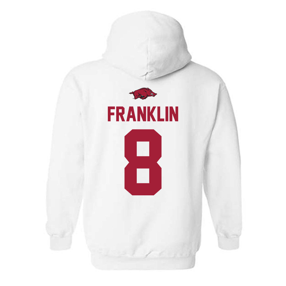 Arkansas - NCAA Women's Soccer : Bea Franklin - Classic Shersey Hooded Sweatshirt-1