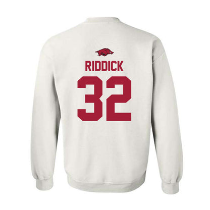 Arkansas - NCAA Women's Soccer : Mia Riddick - Classic Shersey Crewneck Sweatshirt-1