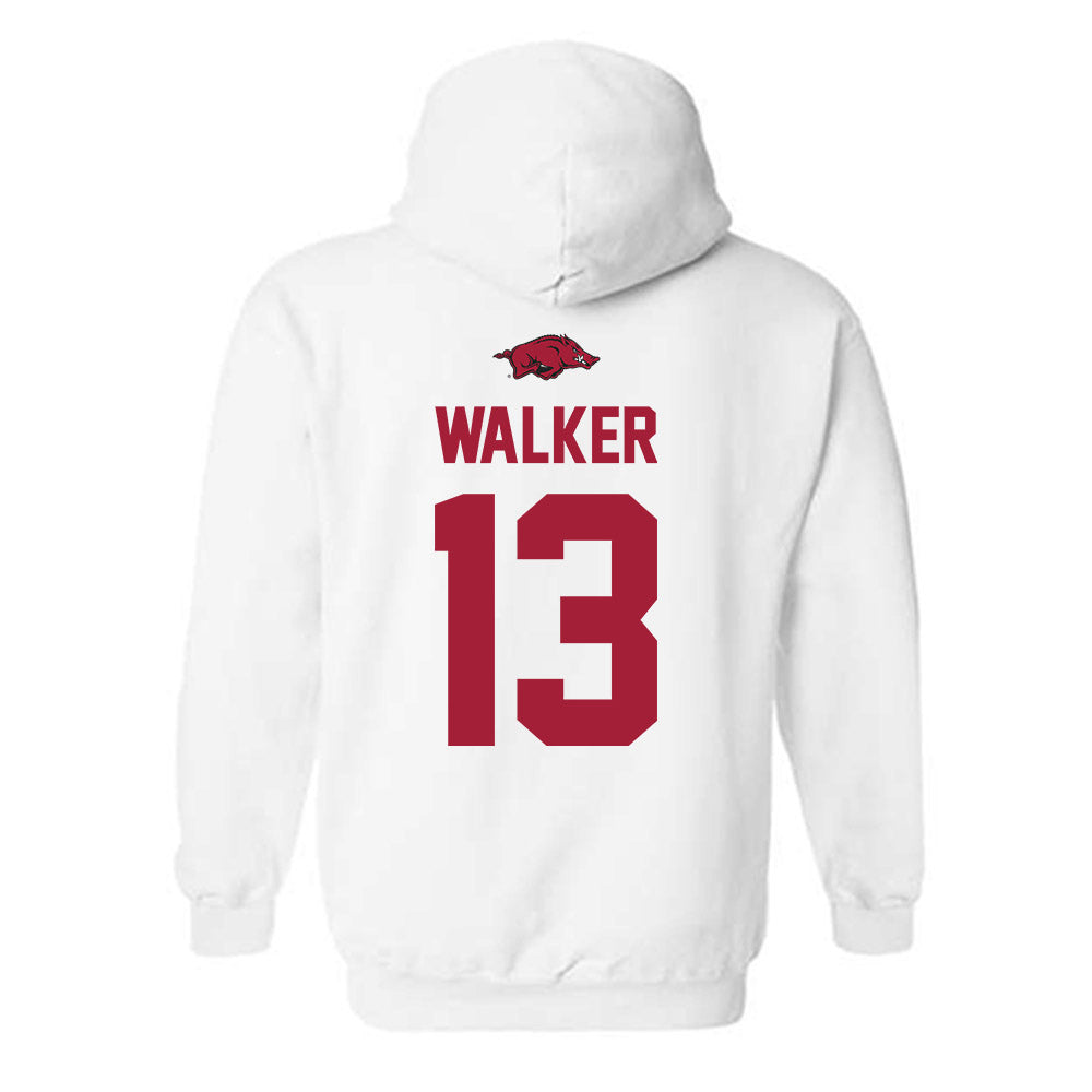 Arkansas - NCAA Football : Kani Walker - Classic Shersey Hooded Sweatshirt-1