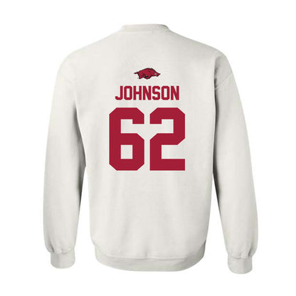 Arkansas - NCAA Football : Alex Johnson - Classic Shersey Crewneck Sweatshirt-1